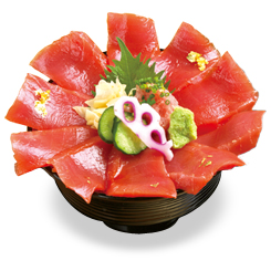 本マグロ漬け丼